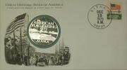 Exonumia Medal Sitka Alaska Great Historic Sites Proof Silver First Day Cover -