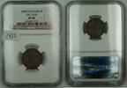 Weltmünzen Sixpence 1688 England  6P Silver Coin ESC-1528 NGC XF-40 AKR