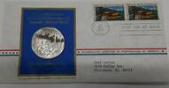 Exonumia Medal Postmasters Of America Commemorative Silver Mt. McKinley N.P. -