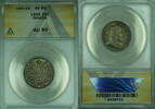 Kanada 25 Cents Canada Quarter Silver Coin ANACS AU-50 Better Coin (WB1) -