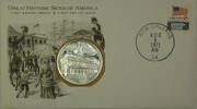 Exonumia Medal 71 New Orleans Louisiana Great Historic Site Proof Silver First Day Cover -