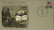 Exonumia Medal Baltimore Maryland Great Historic Site Proof Silver First Day Cover -