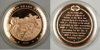 Exonumia Bronze Proof Medal The Buffalo Nears Extinction -