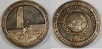 Exonumia Medal Silver Commemorating the 25th Anniversary of the United Nations -