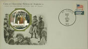 Exonumia Medal St. Louis Missouri Historic Site Proof Silver First Day Cover -