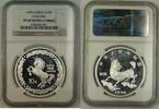Weltmünzen China Silver 10 Yuan Coin Unicorn NGC PR-69 Ultra Cameo Scarce -