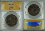 USA Half Dollar Capped Bust Silver 50c Coin ANACS VF-35 -