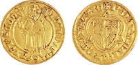 Germany Friedrich III. von Saarwerden 1 gulden 1397 ss
