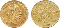 Austria Franz Joseph I. 1872 4 gulden 10 francs 1872 ss