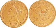 USA 10 USD 1881 10 dollar Liberty-Coronet head VF+