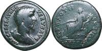 Lucius Verus (161-169 n.u.Z.) Æ Sesterz Rom, FORTUNA mit Ruder. Patina! ss 256.14 US$215.39 US$  +  33.76 US$ shipping