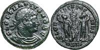 Delmatius (335-337) Æ Follis Siscia, SOLDATEN mit Standarte ss 75.68 US$  +  33.76 US$ shipping