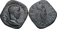 Volusianus (251-253) Æ Sesterz Rom, KAISER mit Zweig und Szepter. R! ss- 161.84 US$  +  33.76 US$ shipping