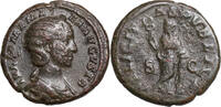 Julia Mamaea (222-235) AE As Rom, FELICITAS lehnt an Säule ss- 68.69 US$  +  33.76 US$ shipping