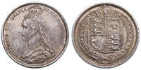 Victoria (1837-1901) Sixpence 1887 Crowned bust left. / Crowned coat of ... 80.34 US$  +  33.76 US$ shipping