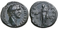 Antonius Pius (138-161) Æ As Rom. CLEMENTIA hält Patera und Zepter. ss 163.00 US$145.54 US$  +  33.76 US$ shipping