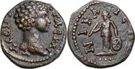 Bithynien, Nikaia, GETA (Caesar, 198-209) NEMESIS mit Stab und Rad, SELTEN! AE-14  ss