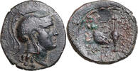 Ionia, Priene ( 150-125 BCE) Æ  Achilleides magistrate. Athene / Eule VF