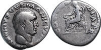 Vitellius (69) AR Denar Rom. Concordia thront, h&auml;lt F&uuml;llhorn und Patera.... 450.34 US$  +  45.03 US$ shipping