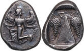 Karien, Kaunos (430-410 BCE) AR Stater Gefl&uuml;gelte weibliche Figur / Baet... 1,720.52 US$  +  56.58 US$ shipping