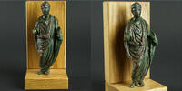 Bronzestatuette eines Liktors in Toga Fr&uuml;hr&ouml;misch, ~1. Jh. Seltene Togas... 2,251.69 US$2,020.75 US$  +  56.58 US$ shipping