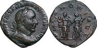 Trajan Decius (249-251) AE Sesterz Rom, 250-251. Beide Pannonien stehen ... 311.77 US$  +  45.03 US$ shipping