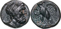 Galatien, Deiotaros (62-59/8 BCE) AE Zeus Kopf / Adler auf Blitzb&uuml;ndel, ... 98.15 US$  +  45.03 US$ shipping