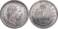 Franz Joseph I. (1848-1916) 5 Kreuzer Wien. Fast Stempelfrisch! -