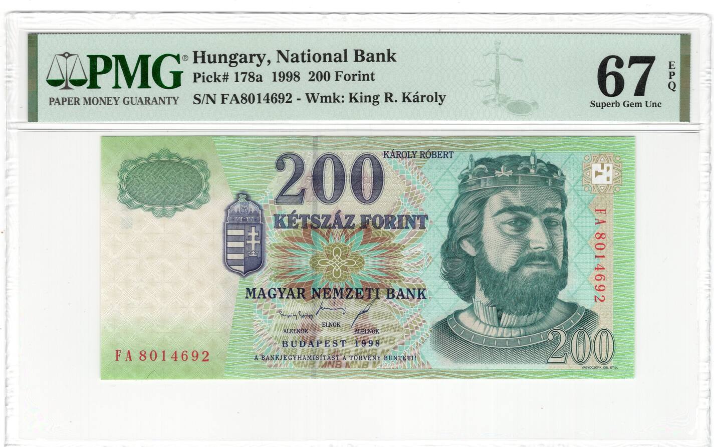 200 euro to hungarian forint