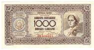Yugoslavia 1000 Dinara 1946 XF 29.11 US$  +  23.29 US$ shipping