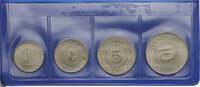 Yugoslavia 1,2,5,10 dinara 1970/76 FAO - set of 4 pieces in original case  17.46 US$  +  23.29 US$ shipping