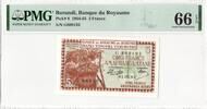 Burundi 5 Francs 1965 PMG 66 EPQ 81.50 US$  +  23.29 US$ shipping
