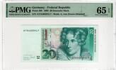 GERMANY 20 MARK 1993 PMG 65 EPQ 63.88 US$  +  23.23 US$ shipping