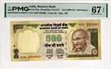 INDIA 500 RUPEES 2000-2002 PMG 67 EPQ 75.15 US$  +  23.12 US$ shipping