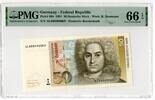 GERMANY 50 MARK 1991 PMG 66 EPQ 173.43 US$  +  23.12 US$ shipping