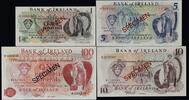 NORTHERN IRELAND 1,5,10,100 POUNDS 1978 SPECIMEN UNC/UNC- 300.61 US$  +  23.12 US$ shipping