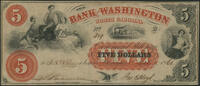 USA 5 Dollars 1861 Bank of Washington VF 276.33 US$231.24 US$  +  23.12 US$ shipping