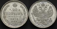 Russia 20 Kopecks 1873 UNC 186.29 US$  +  23.29 US$ shipping