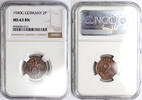 Germany / Third Reich 2 Pfennig 1940 G TOP POP !!! extremely rare NGC 63 BN 439.36 US$  +  23.12 US$ shipping