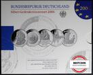 BRD 5 X 10 € 2021 A/D/F/G/J 10 €-Gedenkmünzen AUF DEM WASSER, KOMPLETT SATZ Proof
