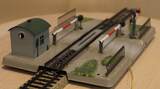 Märklin 5112+5113 Entkupplungsgleis m Lichtmast , H0, ohne OVP, gebraucht gut-sehr gut