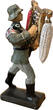 Dritte Reich  LINEOL - Best Nr. 5/56 Lyraträger marschierend - 1934-1939 - 7,5cm Serie