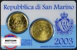 SAN MARINO 70 Cent SM-S4 - Minisatz in einer Coincard -