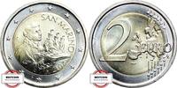 SAN MARINO 2 € Kursmünze - ab 2017 neues Motiv -