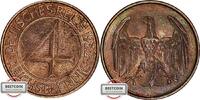 WEIMAR 4 Reichpfennig J 315 - wurde nur 1932 geprägt -