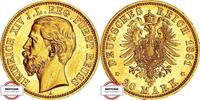 REUß - JÜNGERE LINIE 20 Mark J 256 - geprägt unter Fürst Heinrich XIV. - TOP -