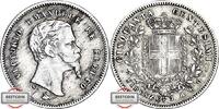 1 Lira 1860 ITALIEN Pagani 440 - geprägt unter König Viktor Emanuel II. SS+