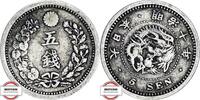 JAPAN 5 Sen KM 22 - 10 Years Mutsuhito -
