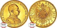 PREUSSEN 20 Mark J 253 - geprägt unter Kaiser Wilhelm II. - TOP - sehr selten -