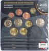 29,40 € 2015 A-J BRD 5 X KMS Originale Blister 2015 A-J - incl. 2 € Sondermünze Pauluskirche STG